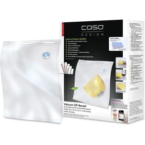 Caso 1316 Vacuum Sealer Bags - Reusable, Microwave Safe, 20 pcs Caso 1316 Vacuum Sealer Bags - Reusable, Microwave Safe, 20 pcs
