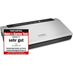 Caso GourmetVAC 180 - Vakuumierer - Doppelter Verschluss - 30cm Caso GourmetVAC 180 - Vakuumierer - Doppelter Verschluss - 30cm