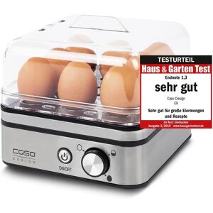 Caso E9 Cuiseur à Oeufs 8 Oeufs 400 W Acier Inoxydable, Transparent - Publicité Caso E9 Cuiseur à Oeufs 8 Oeufs 400 W Acier Inoxydable, Transparent - Publicité