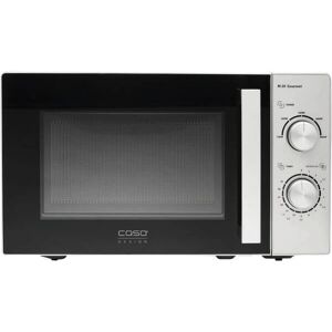 Caso M20 Mikrowelle - 20L, Silber/Schwarz - Tischgerät 800W Caso M20 Mikrowelle - 20L, Silber/Schwarz - Tischgerät 800W