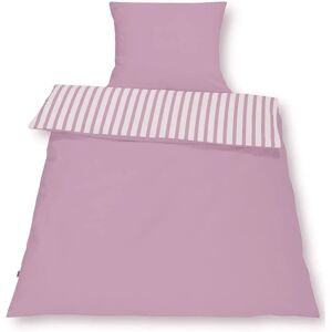 SETEX Set di Lenzuola a Righe in Cotone Viola - Biancheria da letto SETEX Set di Lenzuola a Righe in Cotone Viola - Biancheria da letto