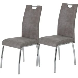 Hela Susi Vintage Grijs Eetkamerstoel - Eetkamerstoel Hela Susi Vintage Grijs Eetkamerstoel - Eetkamerstoel