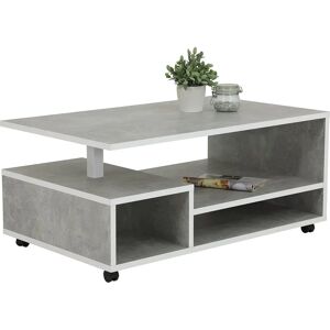 Hela Grauer Industrietisch - Couchtisch Hela Grauer Industrietisch - Couchtisch
