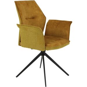 HELA SUSANNE draaibare eettafelstoel - Vintage goud - Eetkamerstoel HELA SUSANNE draaibare eettafelstoel - Vintage goud - Eetkamerstoel
