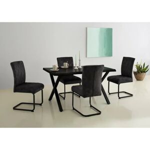 Hela Greta Bestseller - Grauer Esstisch 140x76cm Hela Greta Bestseller - Grauer Esstisch 140x76cm