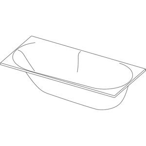 Bette Comodo Rechteckbadewanne - 1700x800mm - Weiß - Edelstahl Bette Comodo Rechteckbadewanne - 1700x800mm - Weiß - Edelstahl