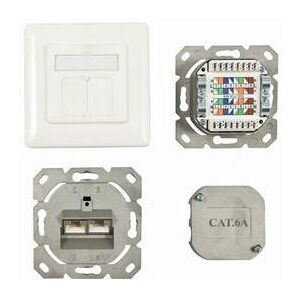 Synergy 21 S216357 2 x RJ-45 Presa Bianca - Accessori di Rete Synergy 21 S216357 2 x RJ-45 Presa Bianca - Accessori di Rete