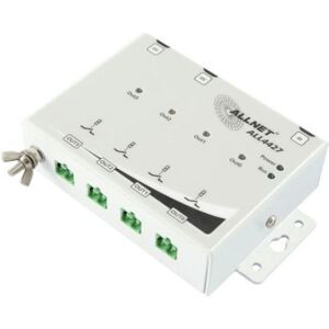 ALLNET ALL4427 Relais électrique - 4 ports, boîtier métal - Publicité ALLNET ALL4427 Relais électrique - 4 ports, boîtier métal - Publicité