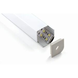 Synergy 21 S21-LED-PR20067 Aluminium LED U-Profil - 200cm - Weiß - Beleuchtungszubehör Synergy 21 S21-LED-PR20067 Aluminium LED U-Profil - 200cm - Weiß - Beleuchtungszubehör
