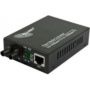 Allnet ALL-MC107-ST-MM Netwerk Media Converter - Zwart Allnet ALL-MC107-ST-MM Netwerk Media Converter - Zwart