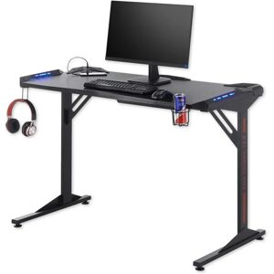 BEGA OFFICE BC3110 Gaming-Tisch - RGB LED, 120x60cm, schwarz BEGA OFFICE BC3110 Gaming-Tisch - RGB LED, 120x60cm, schwarz