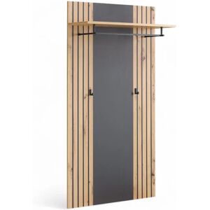 HBZ Lagos Anthrazit - Garderobenpaneel - 80x150x28 cm HBZ Lagos Anthrazit - Garderobenpaneel - 80x150x28 cm