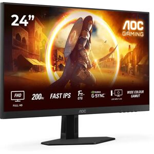 AOC 24G4HRE Gaming Monitor - 24 Inch IPS 200Hz 0.5ms HDR10 Speakers AOC 24G4HRE Gaming Monitor - 24 Inch IPS 200Hz 0.5ms HDR10 Speakers