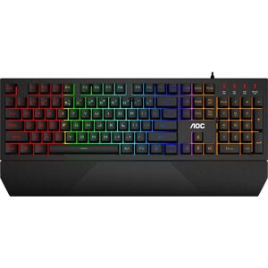 Teclado para juegos AOC GK200 - Retroiluminado RGB - Negro Teclado para juegos AOC GK200 - Retroiluminado RGB - Negro