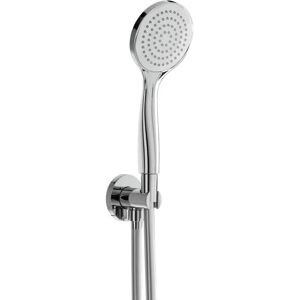 Herzbach Living Spa Badset - Rond, Chroom, Eco-Air Handdouche Herzbach Living Spa Badset - Rond, Chroom, Eco-Air Handdouche