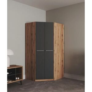 Priess Barcelona Eckkleiderschrank - Platzsparendes Modernes Design Priess Barcelona Eckkleiderschrank - Platzsparendes Modernes Design