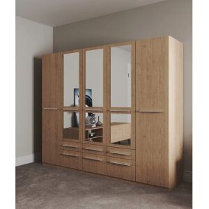 Priess Barcelona Kleiderschrank - Verstellbare Regale, Spiegel, Made in Germany Priess Barcelona Kleiderschrank - Verstellbare Regale, Spiegel, Made in Germany