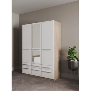 Priess Barcelona Kleiderschrank - Verstellbar, LED, Spiegel Priess Barcelona Kleiderschrank - Verstellbar, LED, Spiegel
