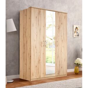 Priess Husum Kleiderschrank - 3-türig, Beige, 140x57x196 cm Priess Husum Kleiderschrank - 3-türig, Beige, 140x57x196 cm