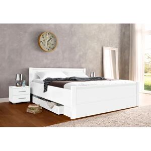 PRIESS Husum Bett - 180x200 cm mit Schubladen - Weiß - Jugend- und Babybett PRIESS Husum Bett - 180x200 cm mit Schubladen - Weiß - Jugend- und Babybett