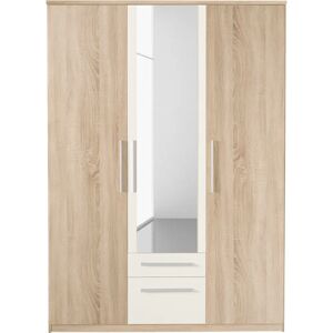Priess Kleiderschrank - 3 Türen, 4 Einlegeböden - Made in Germany Priess Kleiderschrank - 3 Türen, 4 Einlegeböden - Made in Germany