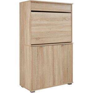 Priess Ahaus Sekretär - Klappbar, 82x38x139cm, Braun - Sekretär Priess Ahaus Sekretär - Klappbar, 82x38x139cm, Braun - Sekretär
