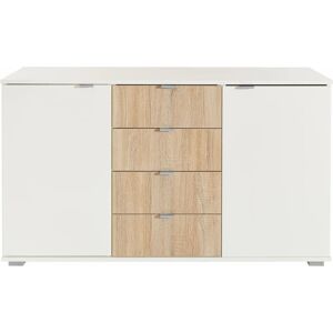 PRIESS Weiße 123x71x38cm Jugendzimmer Kommode PRIESS Weiße 123x71x38cm Jugendzimmer Kommode