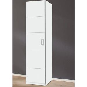 Priess Bilbao Weiß Kleiderschrank - 48cm x 193cm x 54cm Priess Bilbao Weiß Kleiderschrank - 48cm x 193cm x 54cm