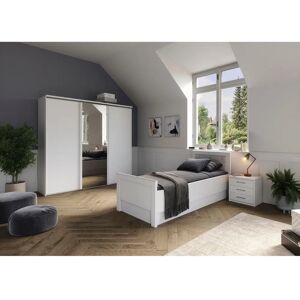 Priess Arnsberg Lichtweiß Einzelbett - Bett Priess Arnsberg Lichtweiß Einzelbett - Bett
