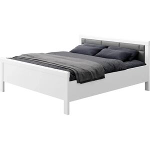 Priess Arnsberg - Einzelbett, 180x200cm, Weiß & Anthrazit Priess Arnsberg - Einzelbett, 180x200cm, Weiß & Anthrazit