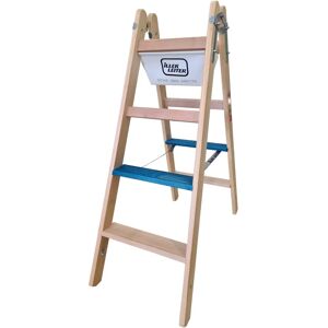 Échelle en Bois Iller 2104-7 ERGO Plus - 2x4 Niveaux, 2.52m - Publicité Échelle en Bois Iller 2104-7 ERGO Plus - 2x4 Niveaux, 2.52m - Publicité