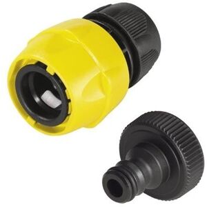 Kärcher Slangverbinding Set - Duurzaam Kunststof, Zwart, Geel, G1 Geschikt Kärcher Slangverbinding Set - Duurzaam Kunststof, Zwart, Geel, G1 Geschikt