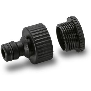 Kärcher Water Hose Fitting - G3/4 to G1/2 Reducer - Black Kärcher Water Hose Fitting - G3/4 to G1/2 Reducer - Black