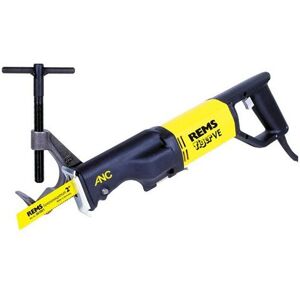 Rems Tiger VE Serra de serra alternada - Vario-Eletrônica, Suporte universal para lâmina, materiais pesados Rems Tiger VE Serra de serra alternada - Vario-Eletrônica, Suporte universal para lâmina, materiais pesados