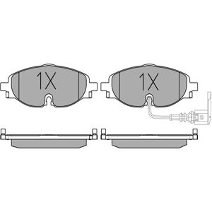 MEYLE Model 025 256 8320 - Brake Pads for VW, Audi, Skoda MEYLE Model 025 256 8320 - Brake Pads for VW, Audi, Skoda