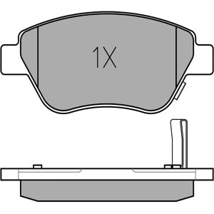 MEYLE Model 025 239 8217/W Brake Pads - Front Axle, Bosch System MEYLE Model 025 239 8217/W Brake Pads - Front Axle, Bosch System