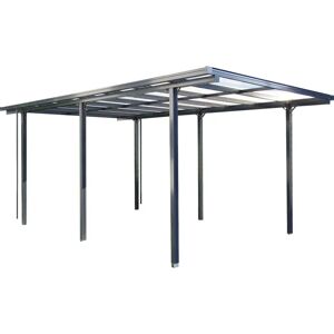 BECKMANN Modell CPTG Carport - Anthrazit, 210 cm H. BECKMANN Modell CPTG Carport - Anthrazit, 210 cm H.