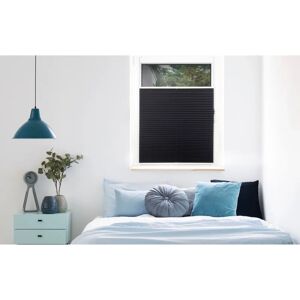 MYDECO Faltrollos - 130cm Grau, Zweiseitig, Ohne Bohren - Plissee MYDECO Faltrollos - 130cm Grau, Zweiseitig, Ohne Bohren - Plissee