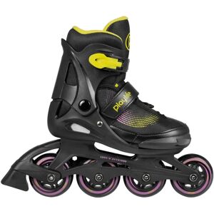 Playlife Joker Patins en ligne réglables - Enfants - Jaune/Noir - Publicité Playlife Joker Patins en ligne réglables - Enfants - Jaune/Noir - Publicité