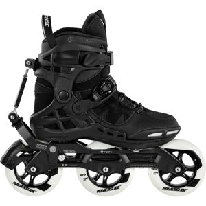 Patins in linea neri Powerslide - 110mm, Trinity, Modello 43 Patins in linea neri Powerslide - 110mm, Trinity, Modello 43