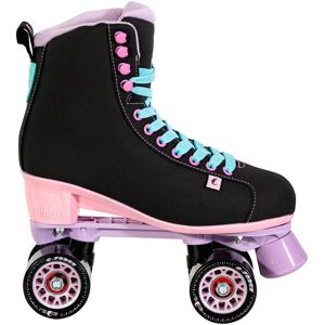 Pattini in linea vegani CHAYA Melrose Black Pink - Pattini Pattini in linea vegani CHAYA Melrose Black Pink - Pattini