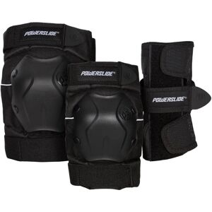 POWERSLIDE XL Schwarz Protektoren-Set - Schutzausrüstung für Inline POWERSLIDE XL Schwarz Protektoren-Set - Schutzausrüstung für Inline