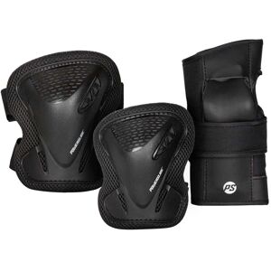 Set di protezioni POWERSLIDE Basic per adulti - Nero, L Set di protezioni POWERSLIDE Basic per adulti - Nero, L