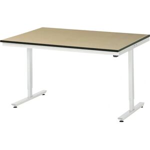 Tavolo di lavoro regolabile elettrico - MDF, 150kg, RAU Tavolo di lavoro regolabile elettrico - MDF, 150kg, RAU