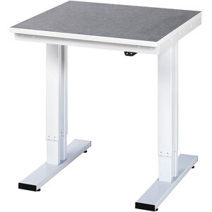 Mesa de trabajo ajustable RAU - Superficie de linóleo - 300kg Mesa de trabajo ajustable RAU - Superficie de linóleo - 300kg