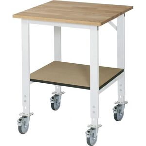 Table de travail RAU avec étagère - Surface en hêtre - Publicité Table de travail RAU avec étagère - Surface en hêtre - Publicité