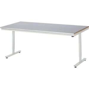 Mesa de trabajo ajustable en altura - Acero inoxidable, 720-1120mm Mesa de trabajo ajustable en altura - Acero inoxidable, 720-1120mm