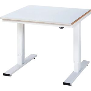 Masă de lucru reglabilă - Oțel inoxidabil - 720-1120mm - 300kg max Masă de lucru reglabilă - Oțel inoxidabil - 720-1120mm - 300kg max