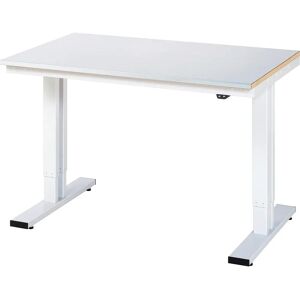 RAU Höhenverstellbarer Arbeitstisch - Edelstahl, 300kg, 720-1120mm RAU Höhenverstellbarer Arbeitstisch - Edelstahl, 300kg, 720-1120mm