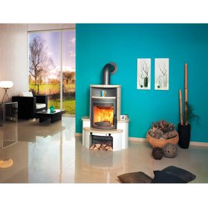 HARK Avenso GT ECOplus - Keramik Kaminofen - 8kW - A+ - creme HARK Avenso GT ECOplus - Keramik Kaminofen - 8kW - A+ - creme